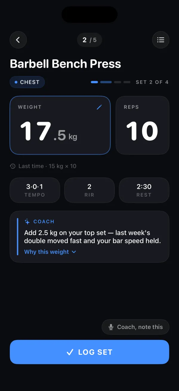 The app · the look — Instrument Panel option