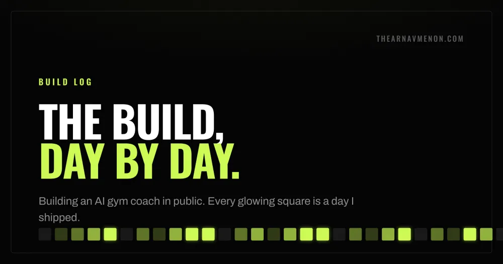 The site · the share card — Heatmap option